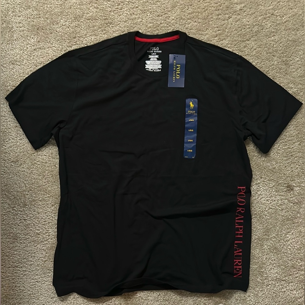 Ralph Lauren Black Short Sleeve Tee